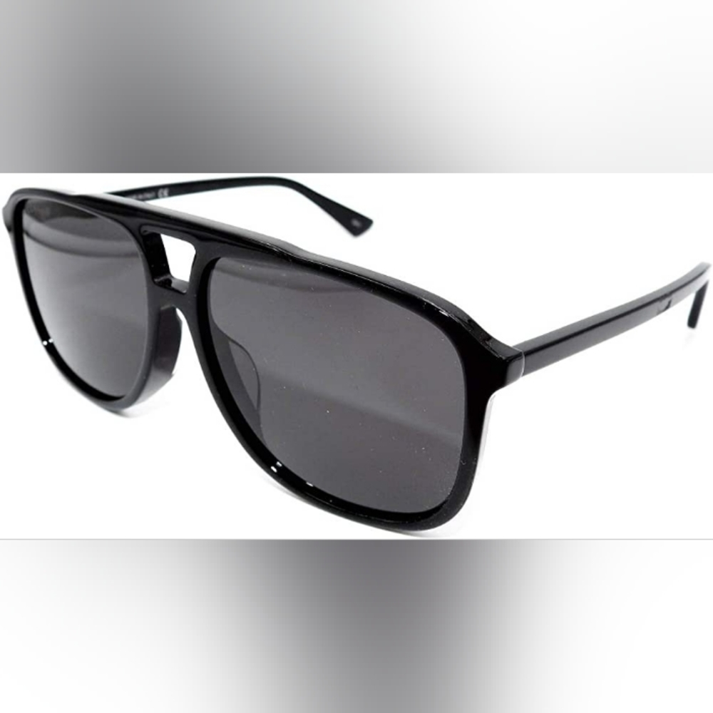 NEW GUCCI AVIATOR SUNGLASSES GG0262SA 001 BLACK GUCCI AVIATOR EYEWEAR - Picture 8 of 10
